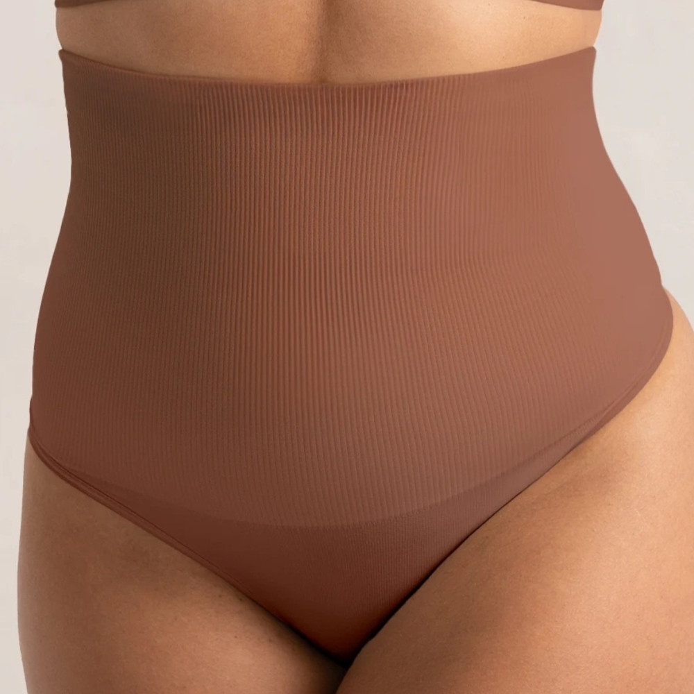 Shapermint Essentials High-Waisted Shapewear Thong